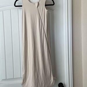 Quince bamboo sleep sack size large oatmeal 0.5 tog